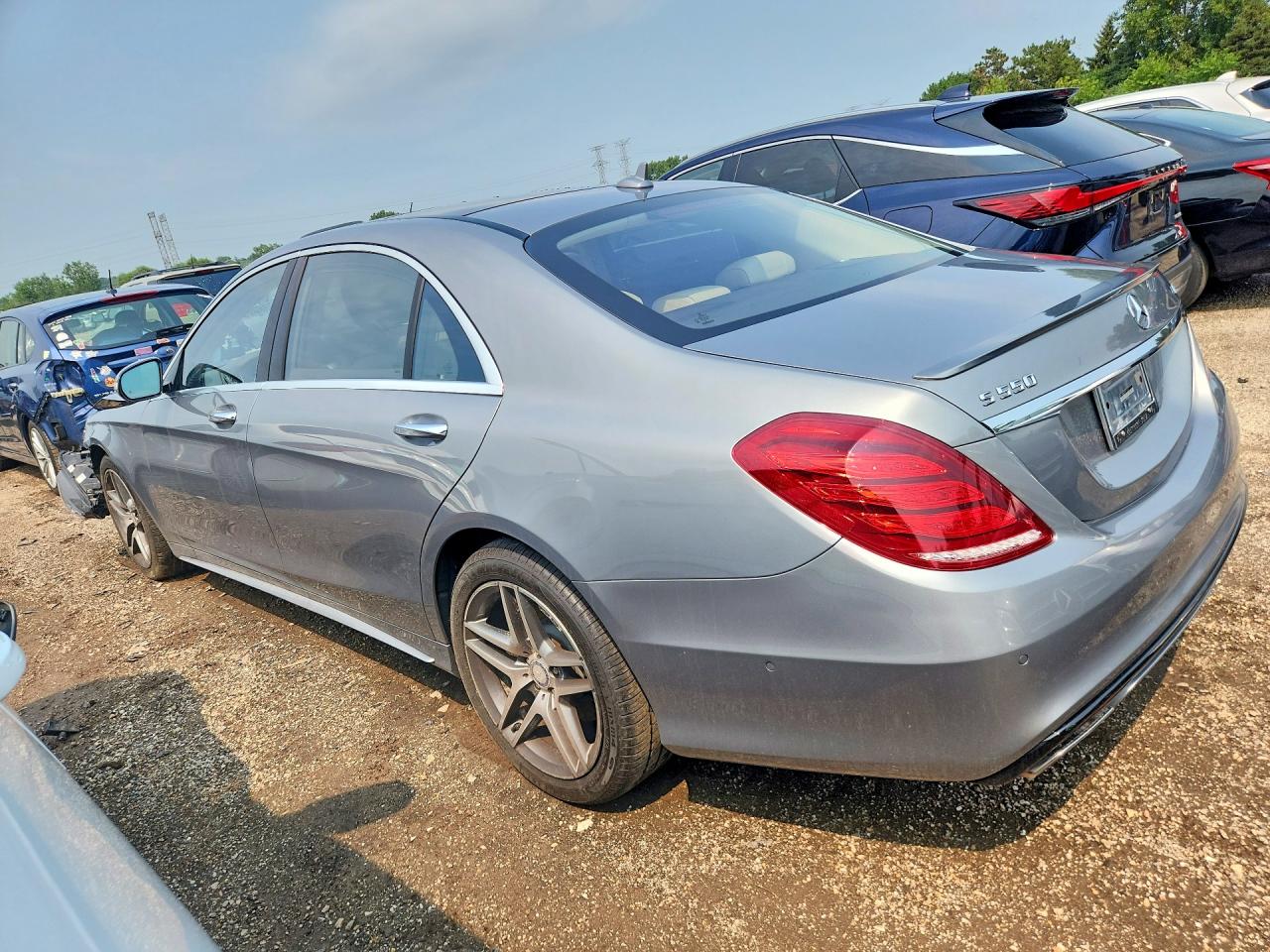 2015 MERCEDES-BENZ S 550 4MATIC — снимка 2