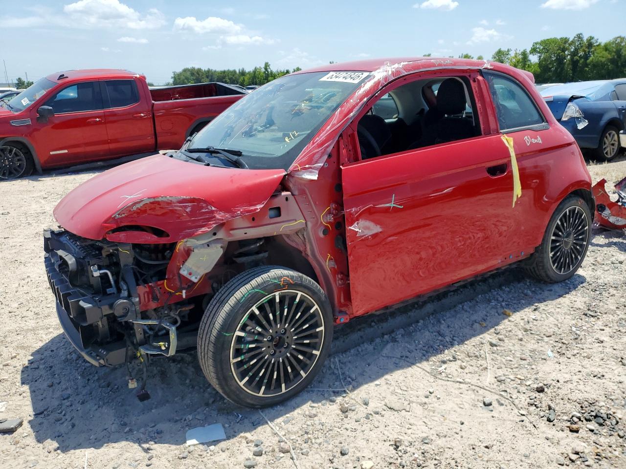 2024 FIAT 500 E RED