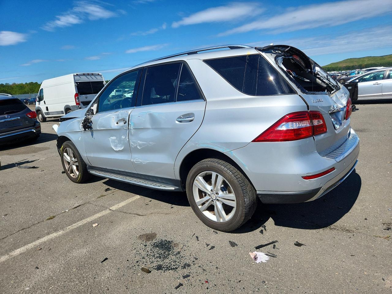 2015 MERCEDES-BENZ ML 350 4MATIC — снимка 2