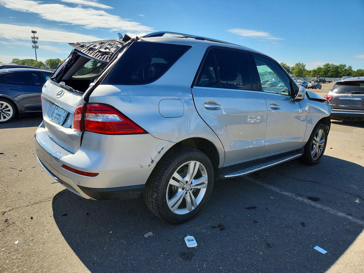 2015 MERCEDES-BENZ ML 350 4MATIC — снимка 3