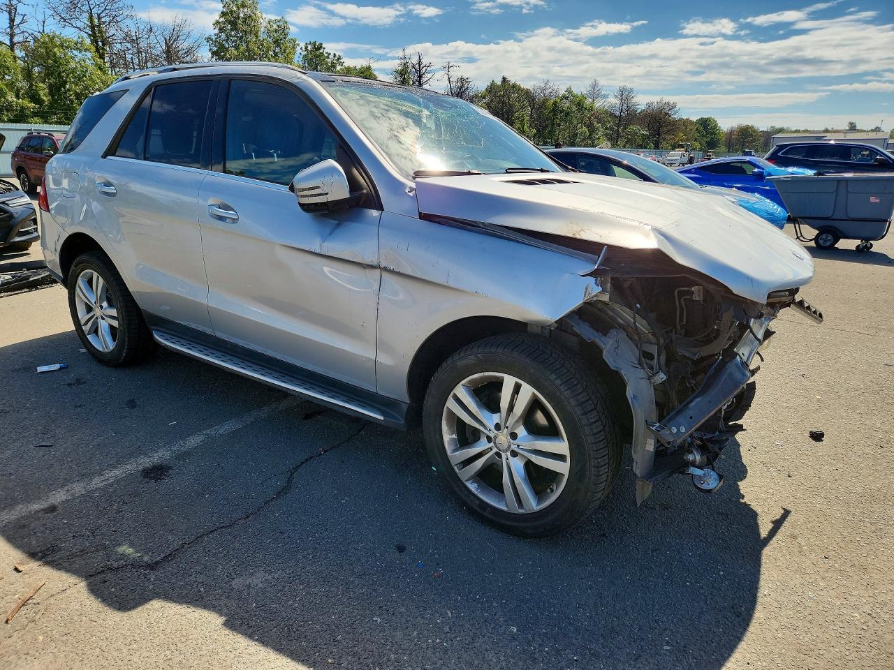 2015 MERCEDES-BENZ ML 350 4MATIC — снимка 4