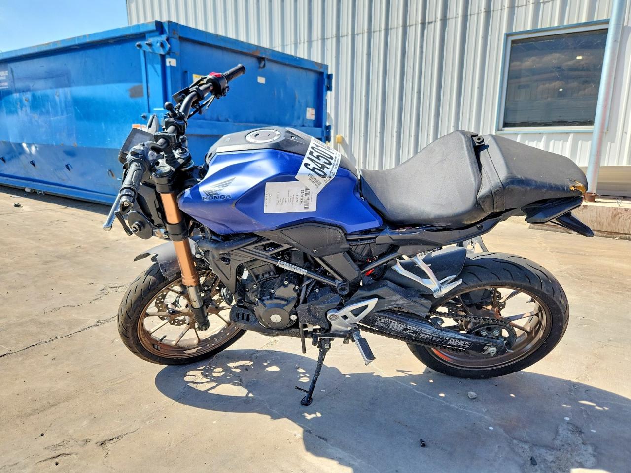 2021 HONDA CBF300 NA — снимка 3