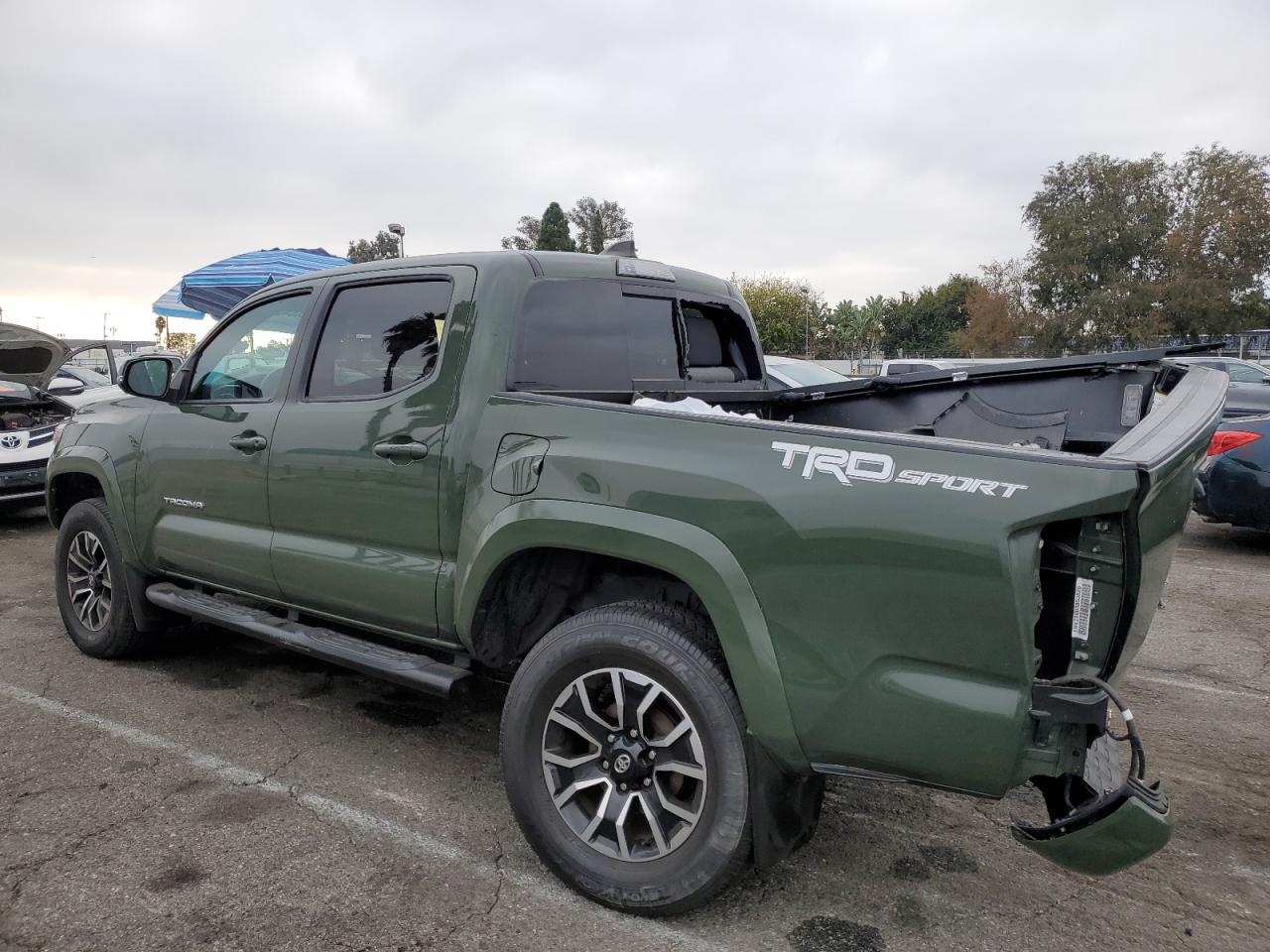 2021 TOYOTA TACOMA DOUBLE CAB — снимка 2