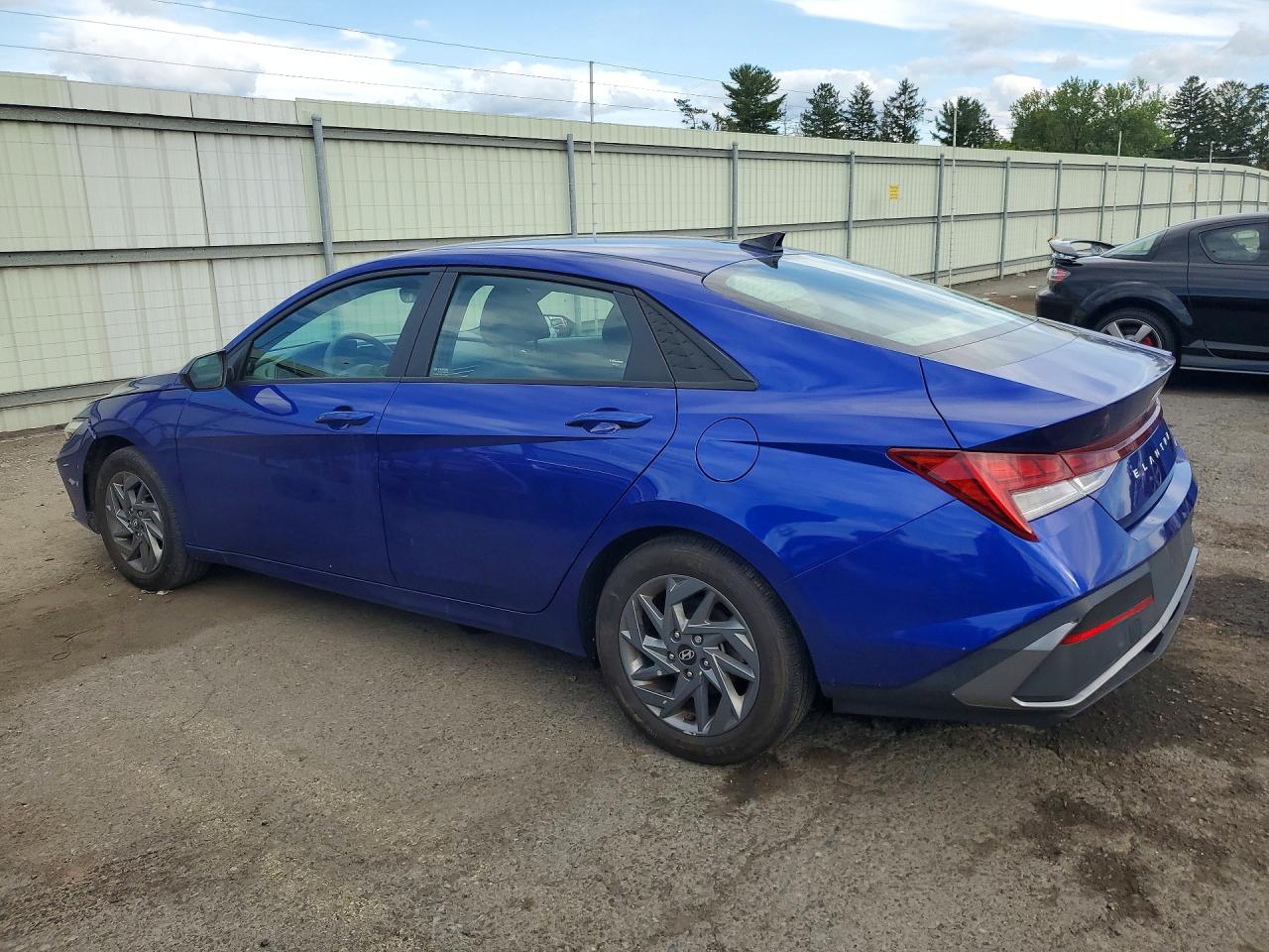 2024 HYUNDAI ELANTRA BLUE — снимка 2