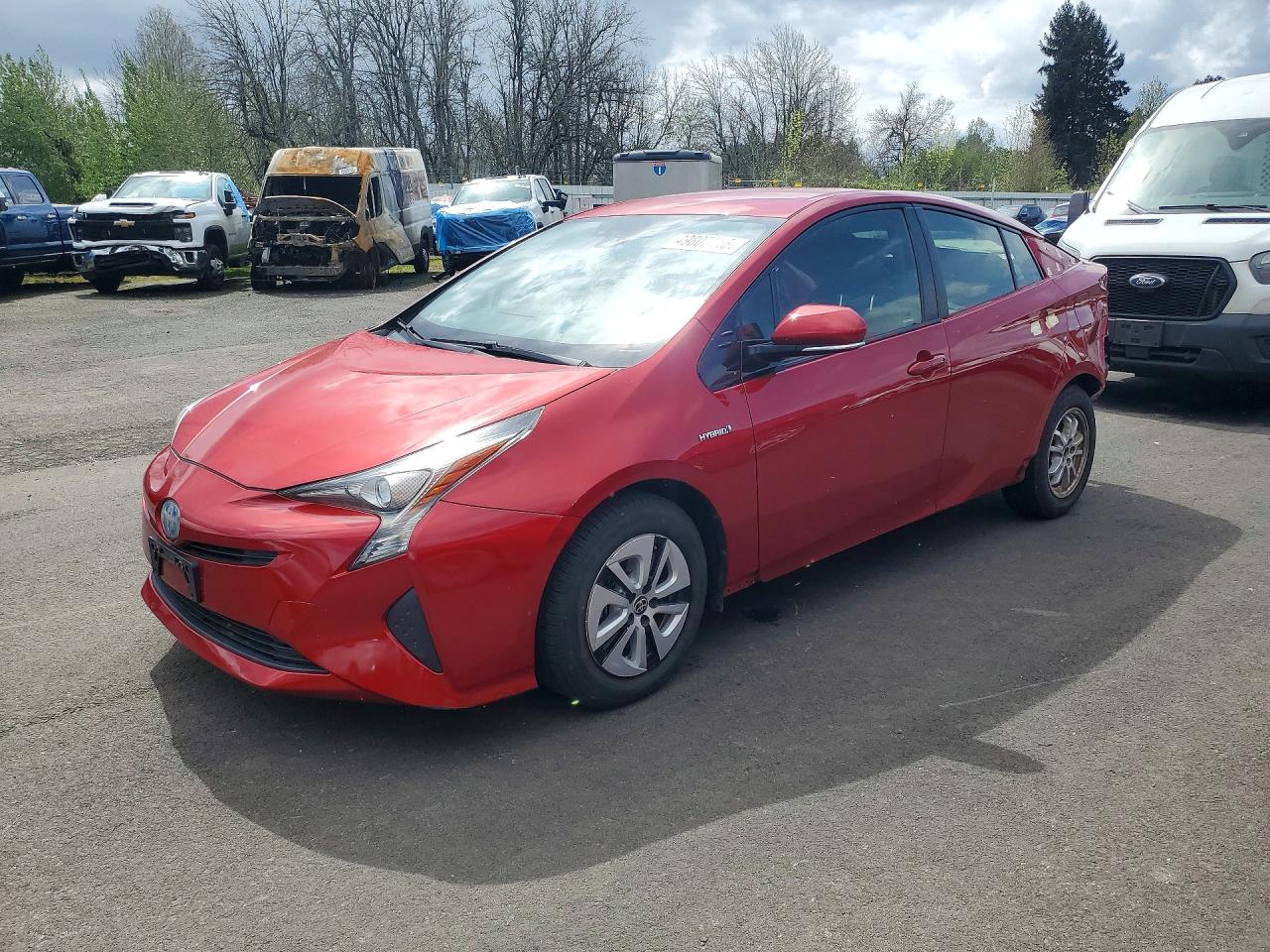 2017 TOYOTA PRIUS THREE
