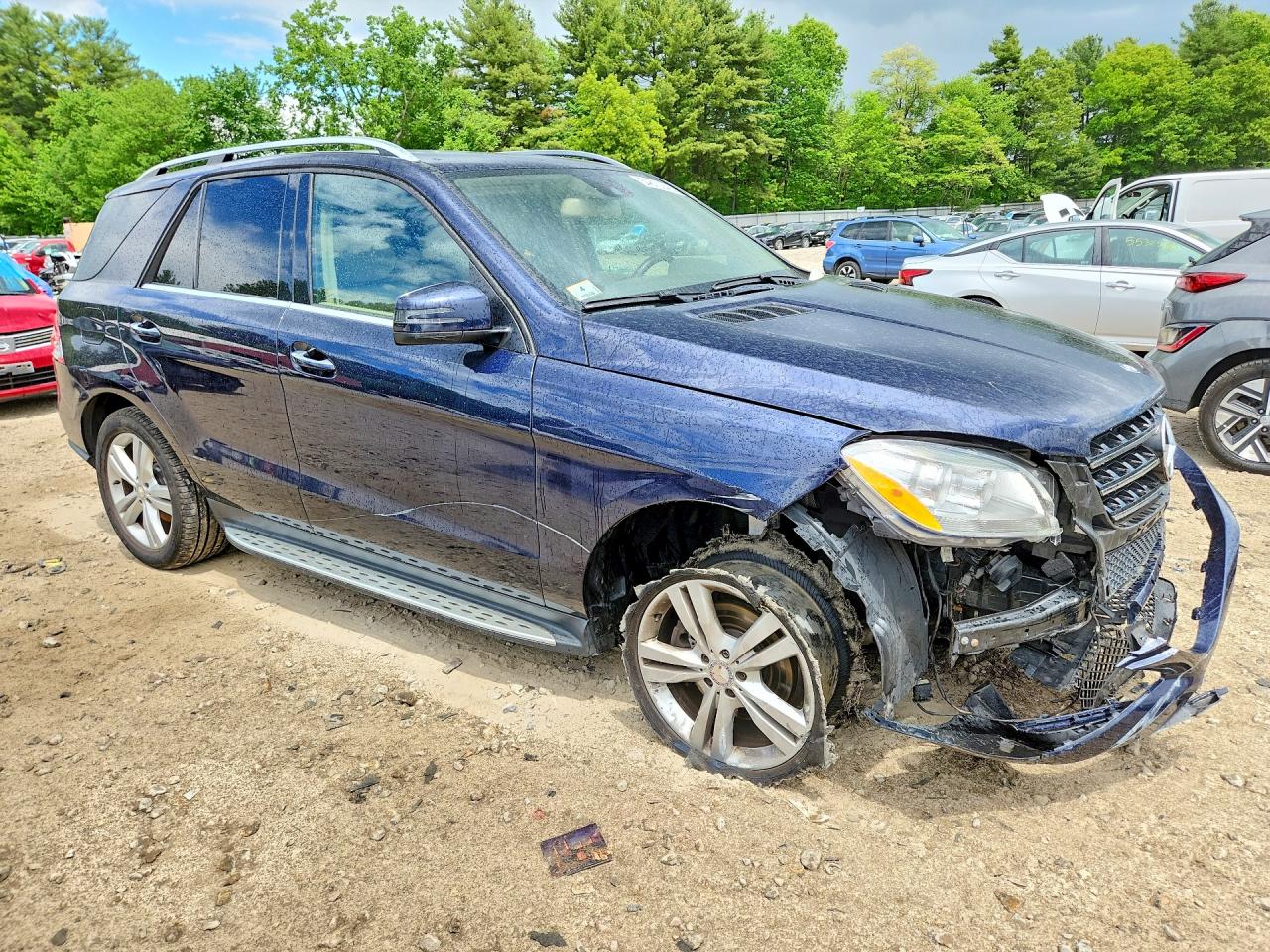 2015 MERCEDES-BENZ ML 350 4MATIC — снимка 4