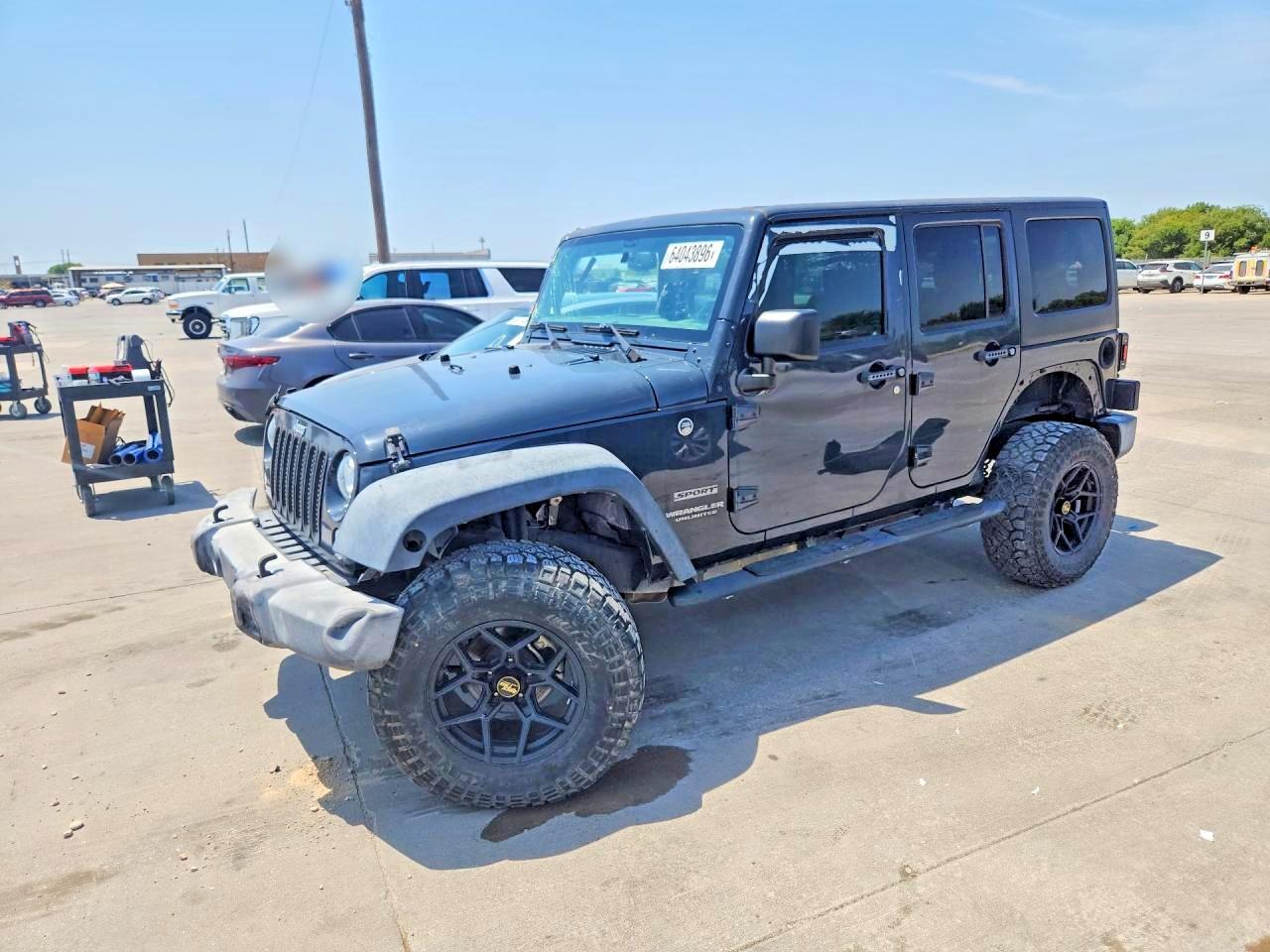 2017 JEEP WRANGLER UNLIMITED SPORT