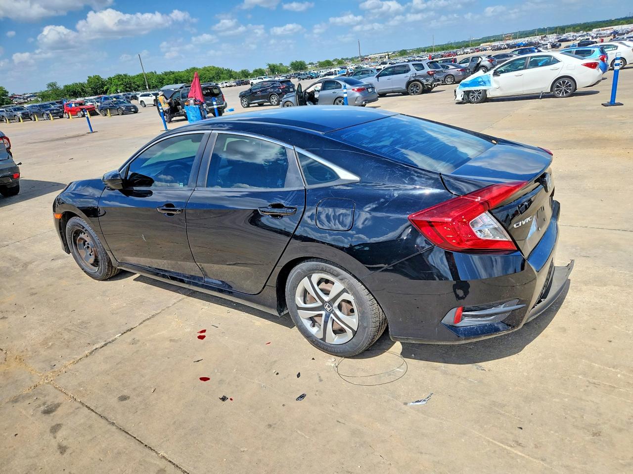 2016 HONDA CIVIC LX — снимка 2