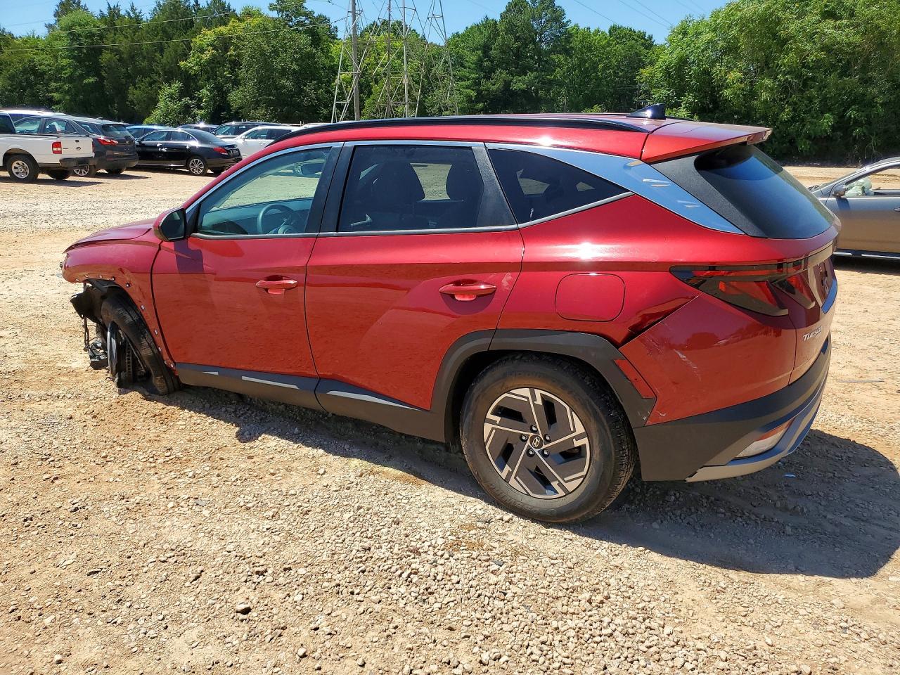 2025 HYUNDAI TUCSON BLUE — снимка 2