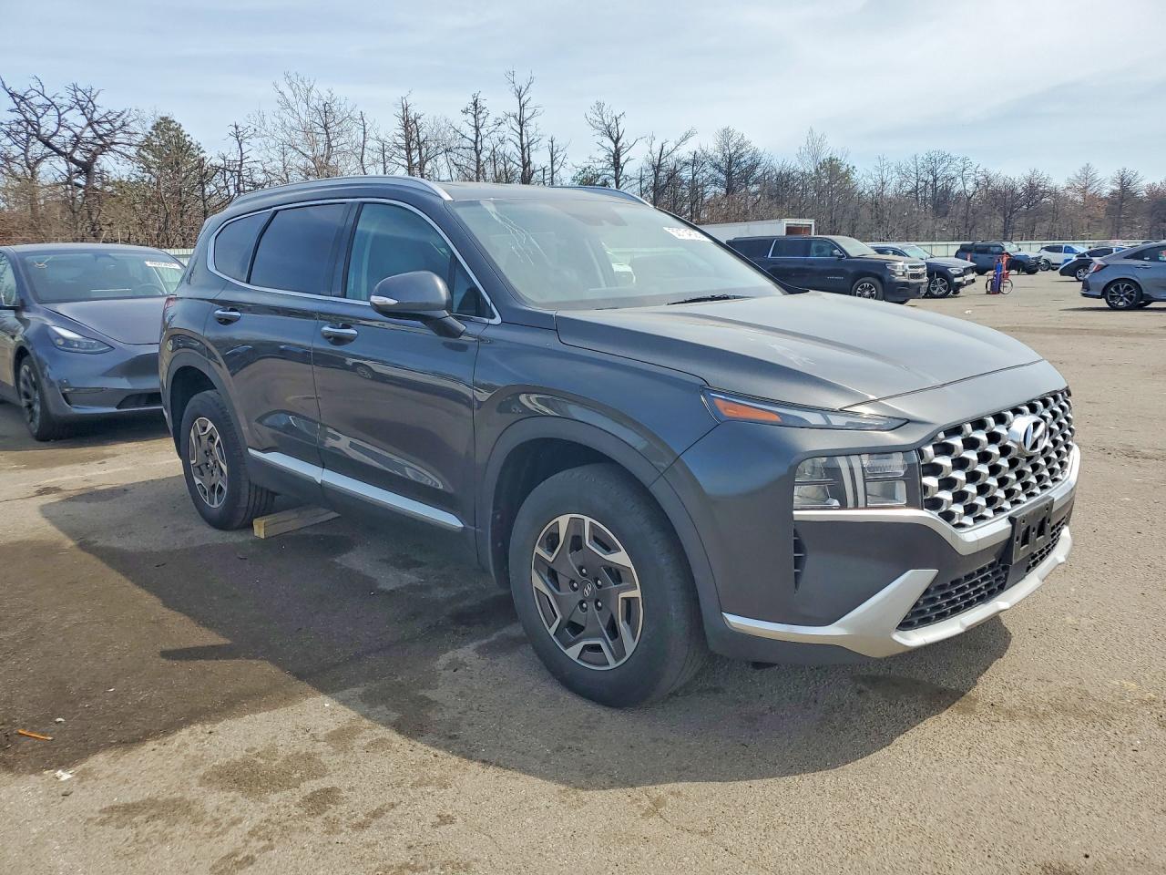 2023 HYUNDAI SANTA FE BLUE — снимка 4