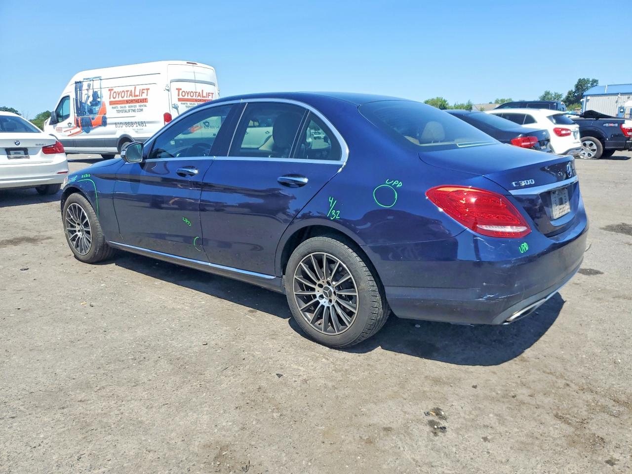 2015 MERCEDES-BENZ C 300 4MATIC — снимка 2
