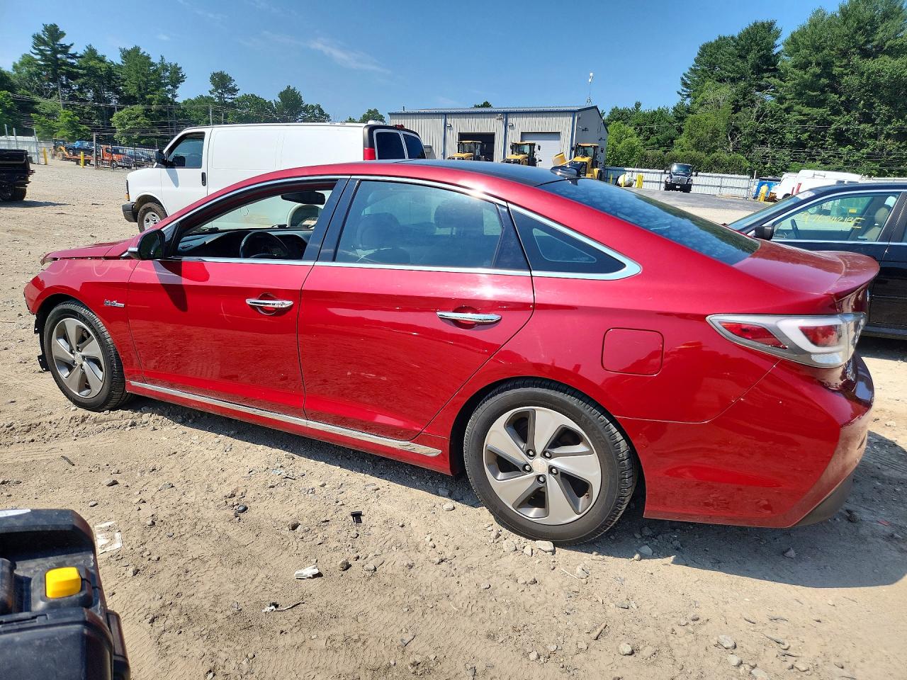 2016 HYUNDAI SONATA HYBRID LIMITED — снимка 2