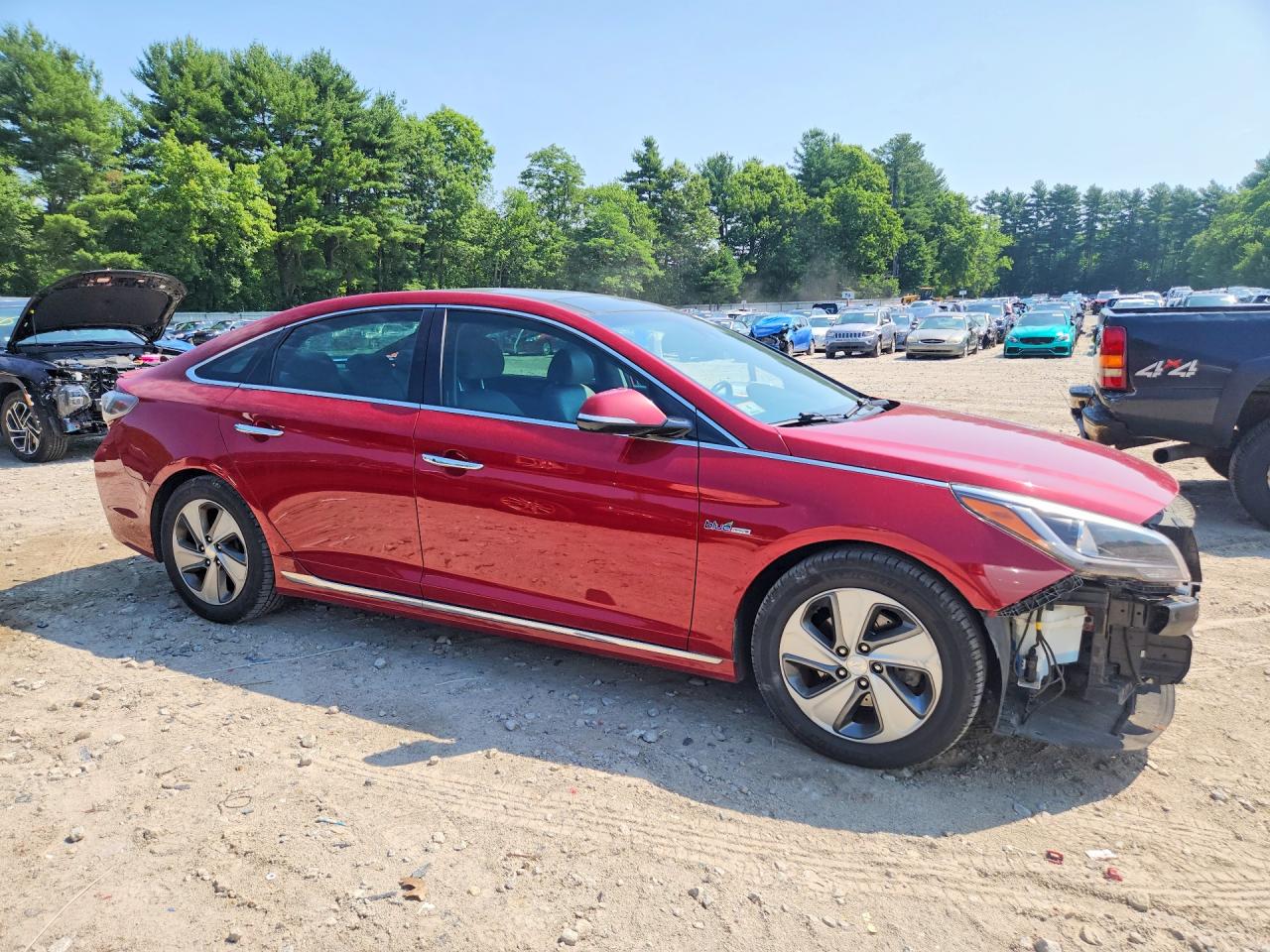 2016 HYUNDAI SONATA HYBRID LIMITED — снимка 4