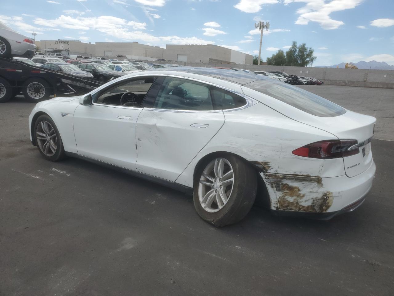 2014 TESLA MODEL S — снимка 2