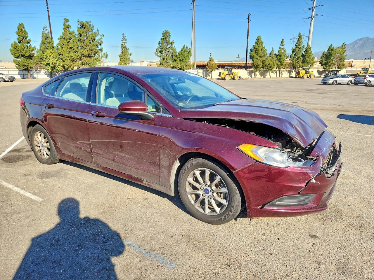 2017 FORD FUSION S — снимка 4