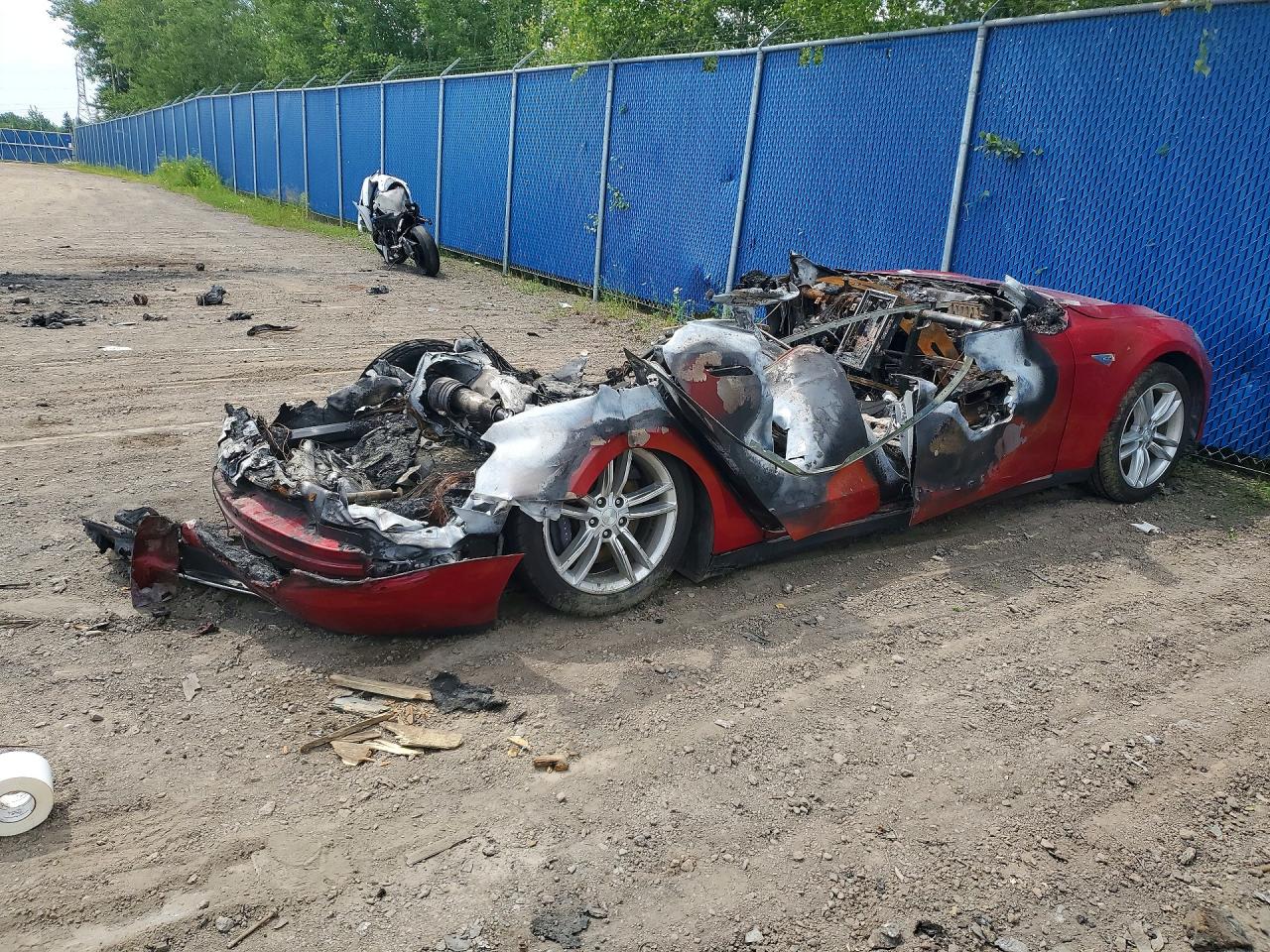 2014 TESLA MODEL S — снимка 3