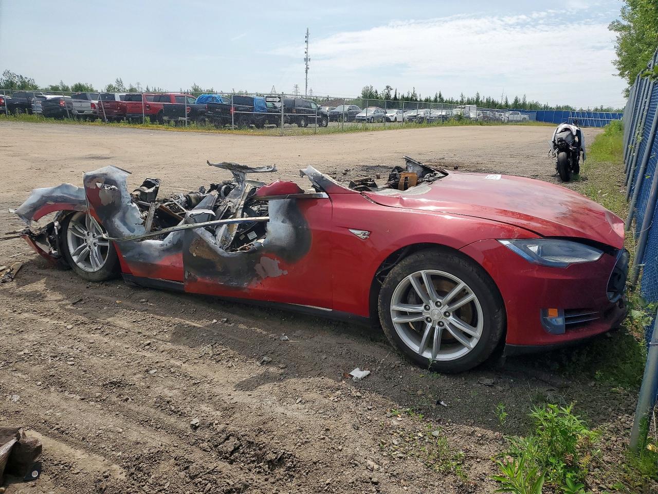 2014 TESLA MODEL S — снимка 4