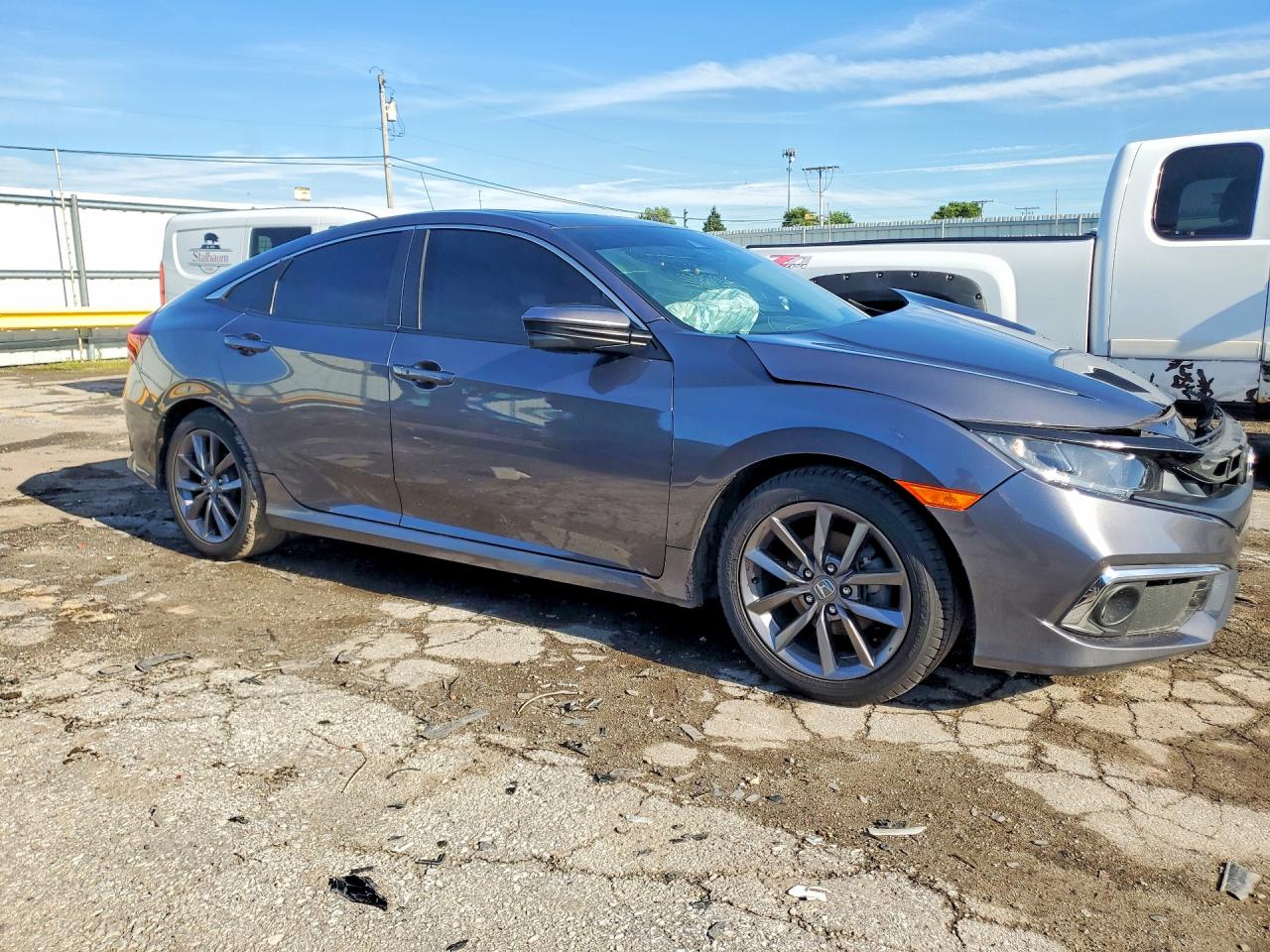 2021 HONDA CIVIC EX — снимка 4