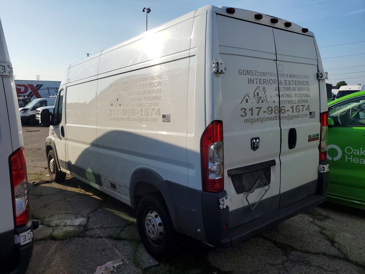 2016 RAM PROMASTER 2500 2500 HIGH — снимка 2
