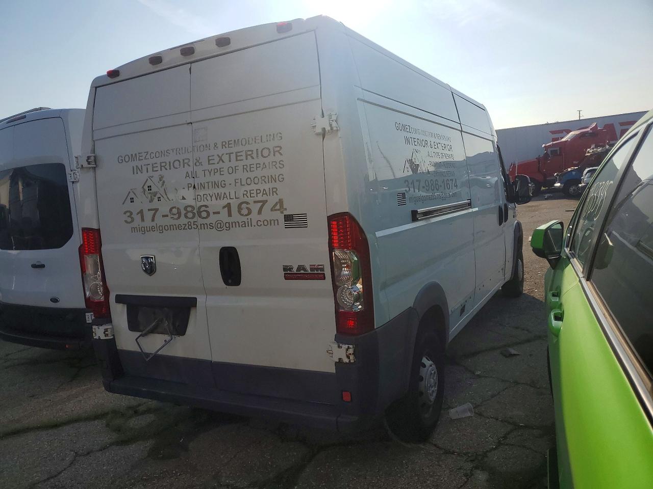 2016 RAM PROMASTER 2500 2500 HIGH — снимка 3
