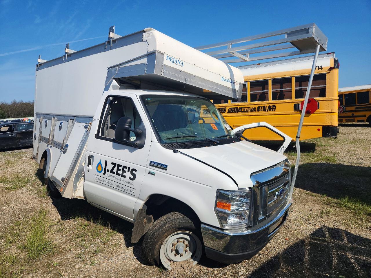 2019 FORD ECONOLINE E350 SUPER DUTY CUTAWAY VAN — снимка 4