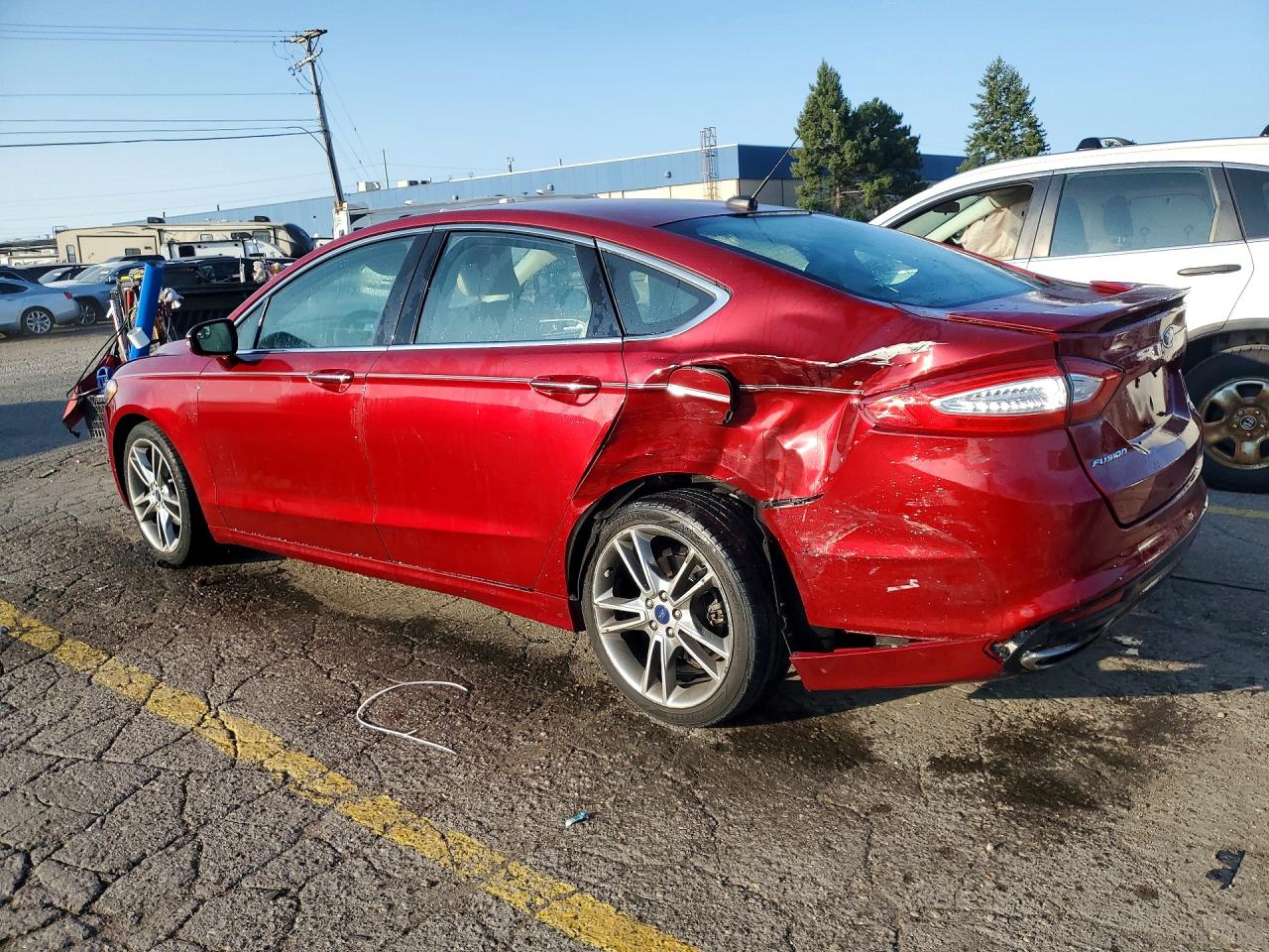 2016 FORD FUSION TITANIUM — снимка 2