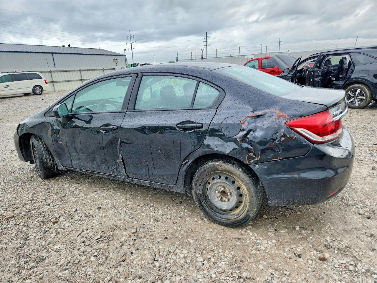 2015 HONDA CIVIC LX — снимка 2