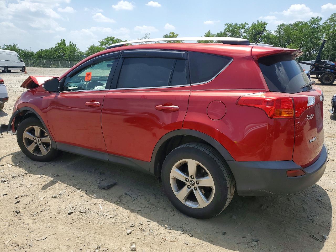 2015 TOYOTA RAV4 XLE — снимка 2