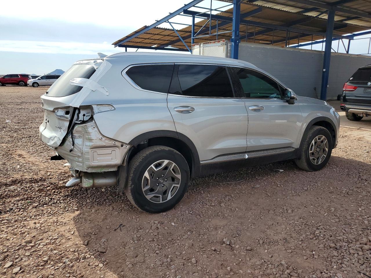 2022 HYUNDAI SANTA FE BLUE — снимка 3