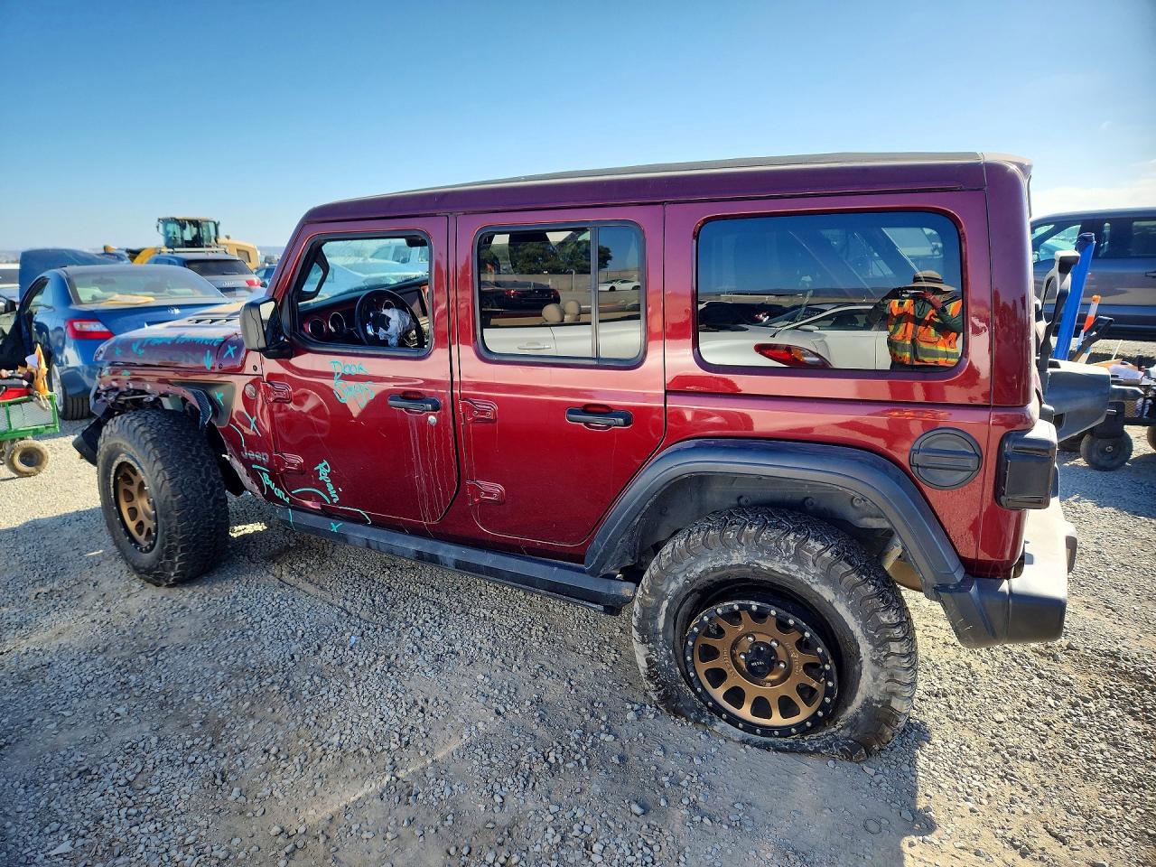 2022 JEEP WRANGLER UNLIMITED RUBICON — снимка 2