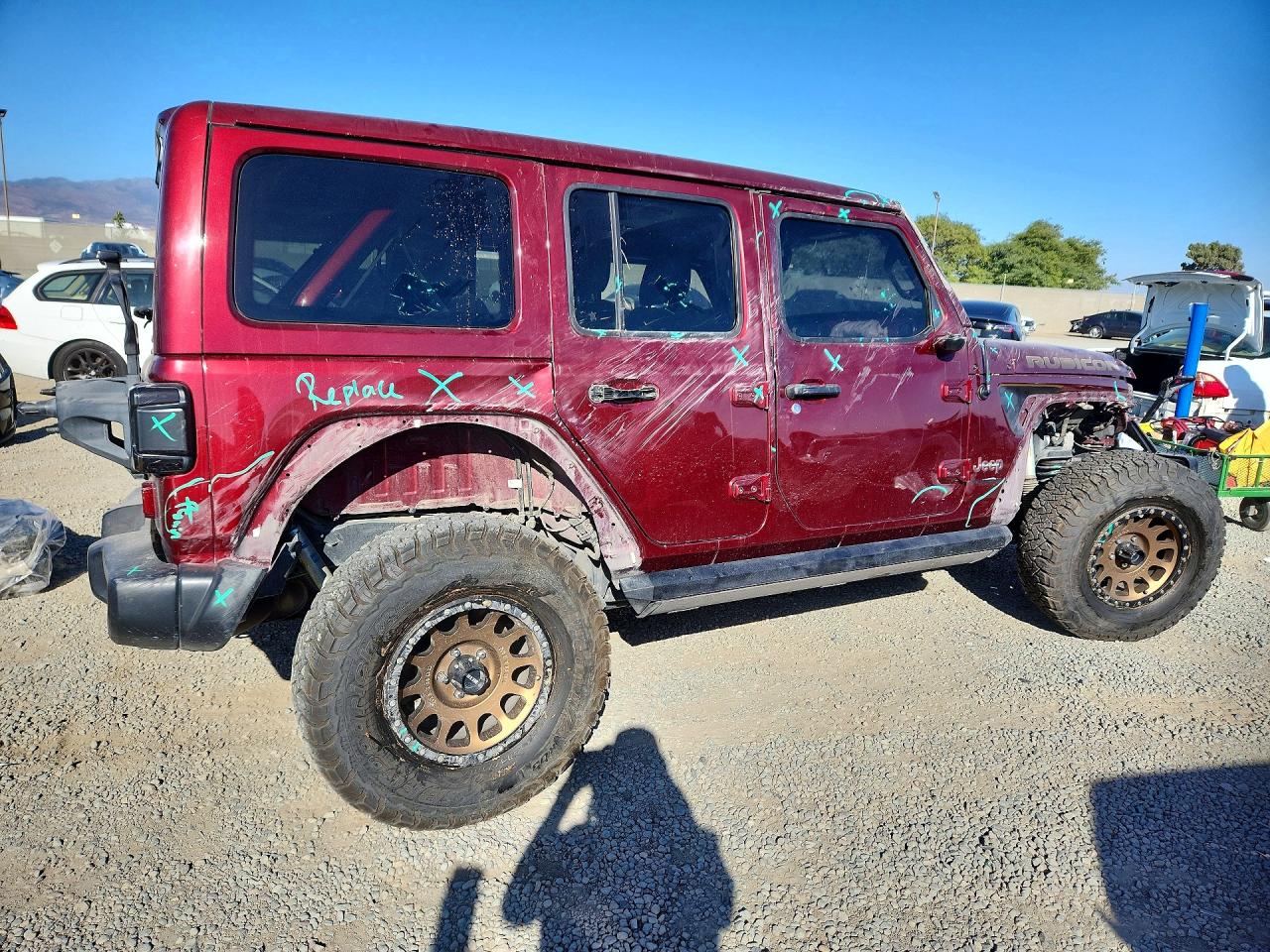 2022 JEEP WRANGLER UNLIMITED RUBICON — снимка 3