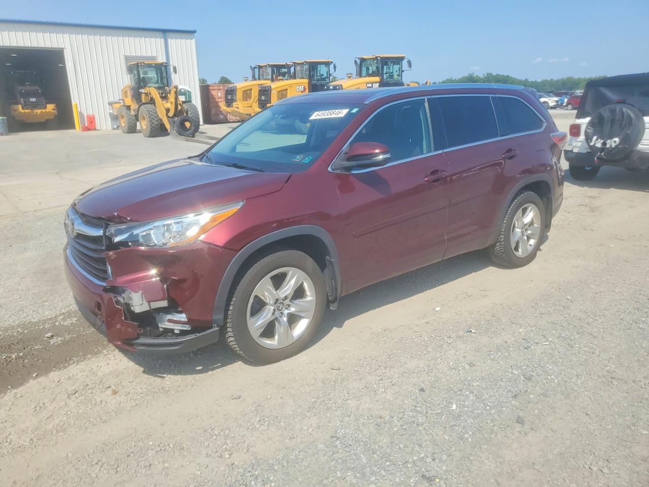 2016 TOYOTA HIGHLANDER LIMITED PLATINUM