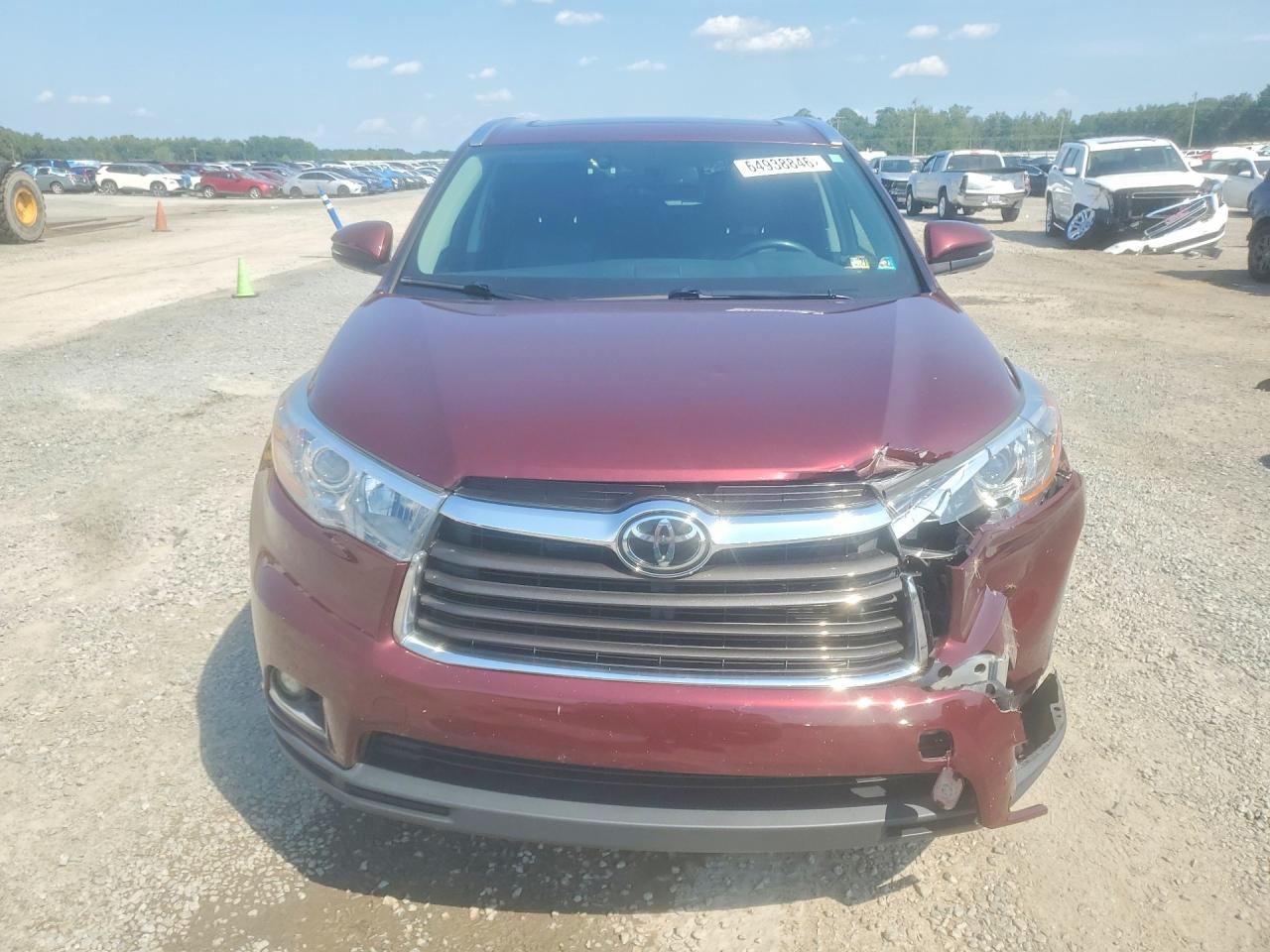 2016 TOYOTA HIGHLANDER LIMITED PLATINUM — снимка 5