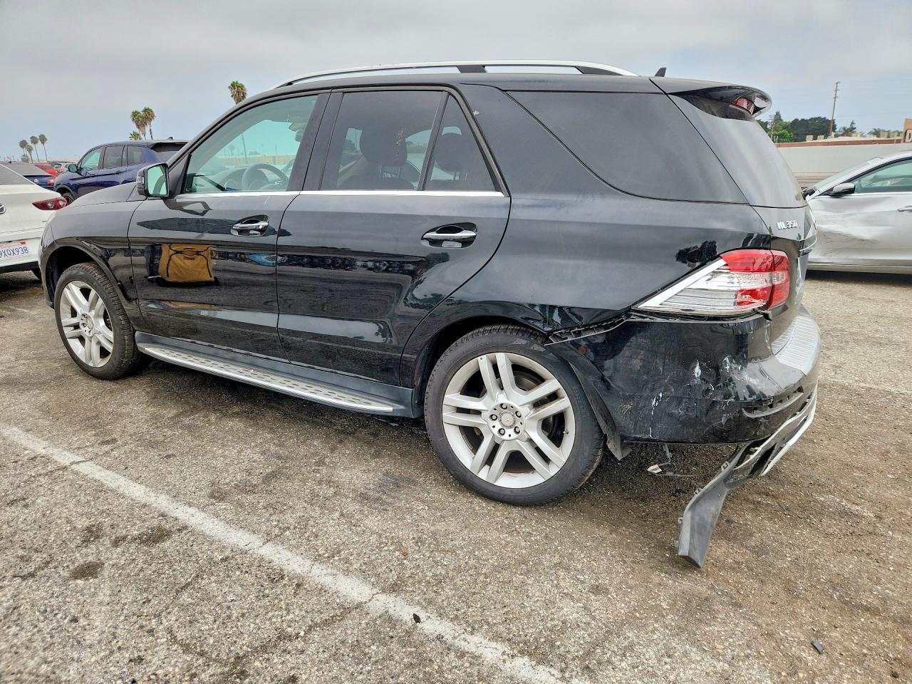 2014 MERCEDES-BENZ ML 350 4MATIC — снимка 2