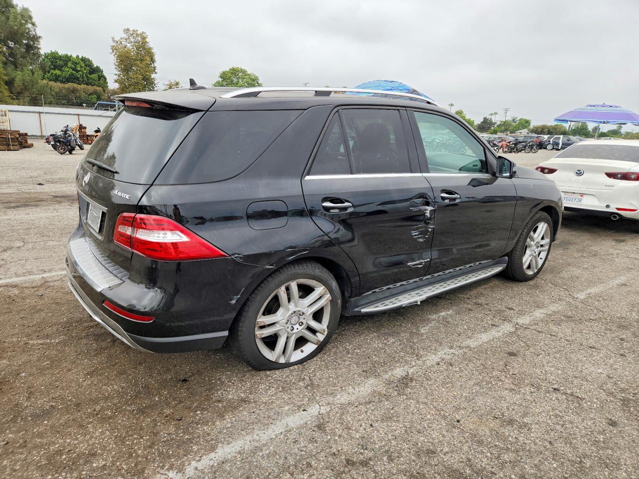 2014 MERCEDES-BENZ ML 350 4MATIC — снимка 3