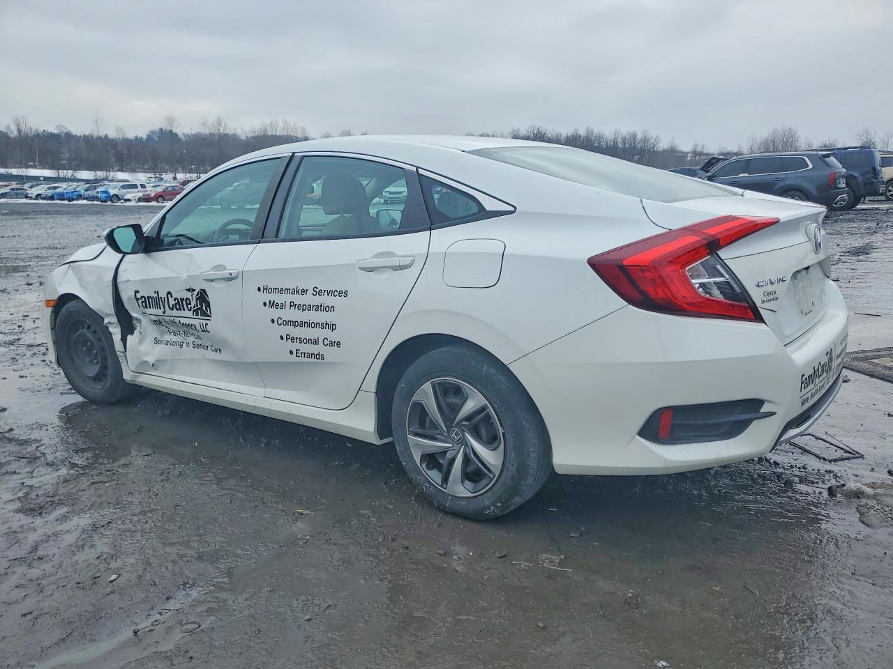 2021 HONDA CIVIC LX — снимка 2