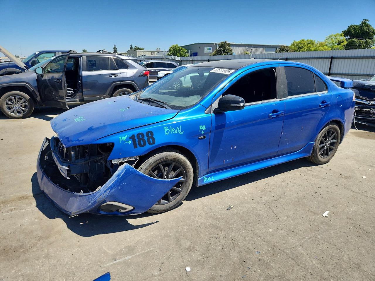 2017 MITSUBISHI LANCER ES
