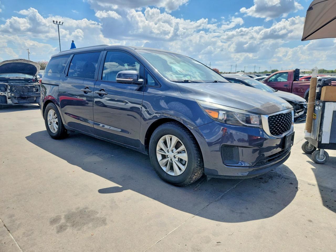 2015 KIA SEDONA LX — снимка 4