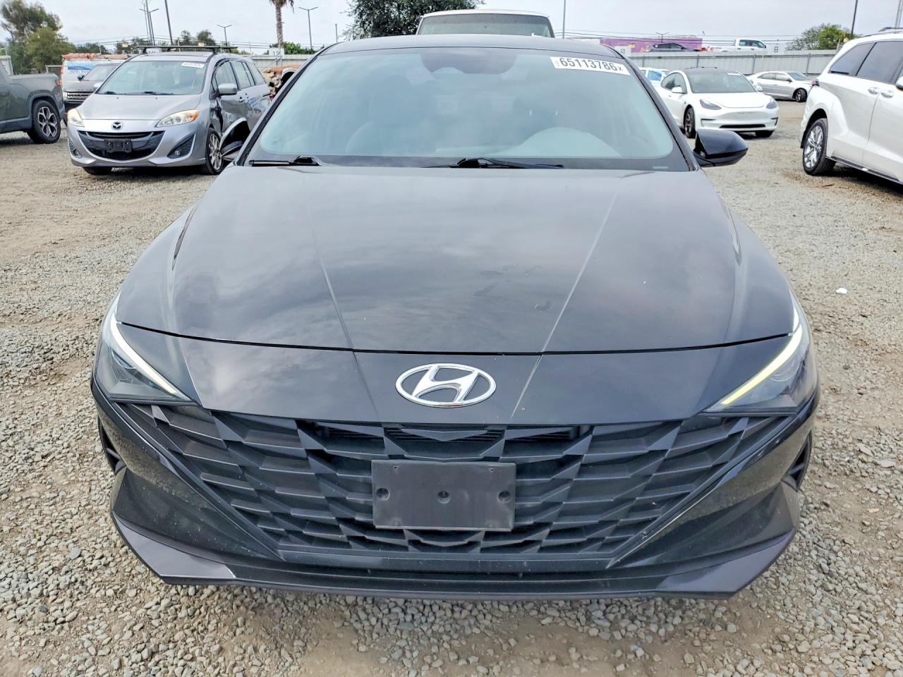 2023 HYUNDAI ELANTRA BLUE — снимка 5