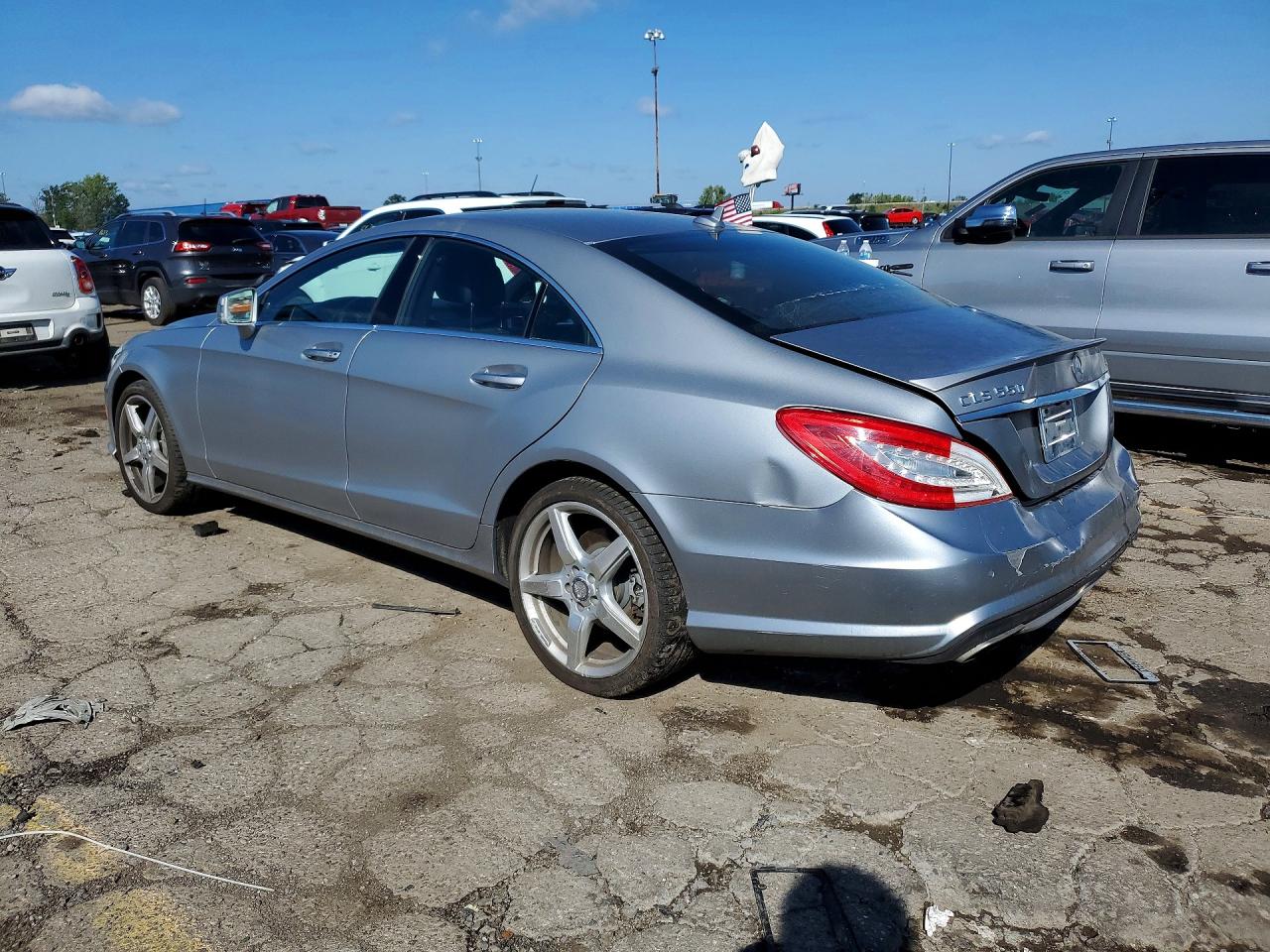 2014 MERCEDES-BENZ CLS 550 4MATIC — снимка 2