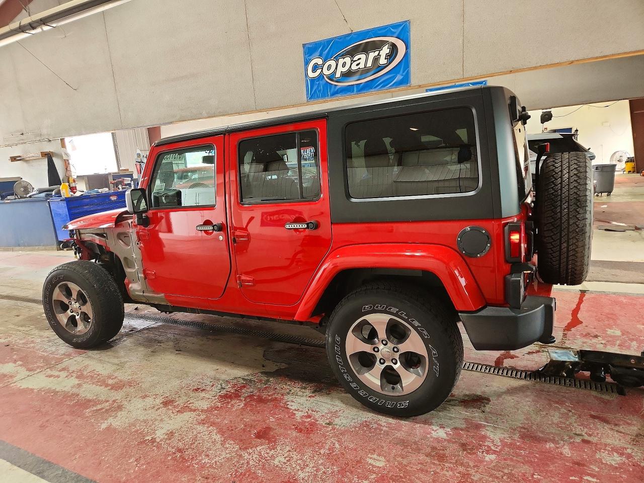 2017 JEEP WRANGLER UNLIMITED SAHARA — снимка 2