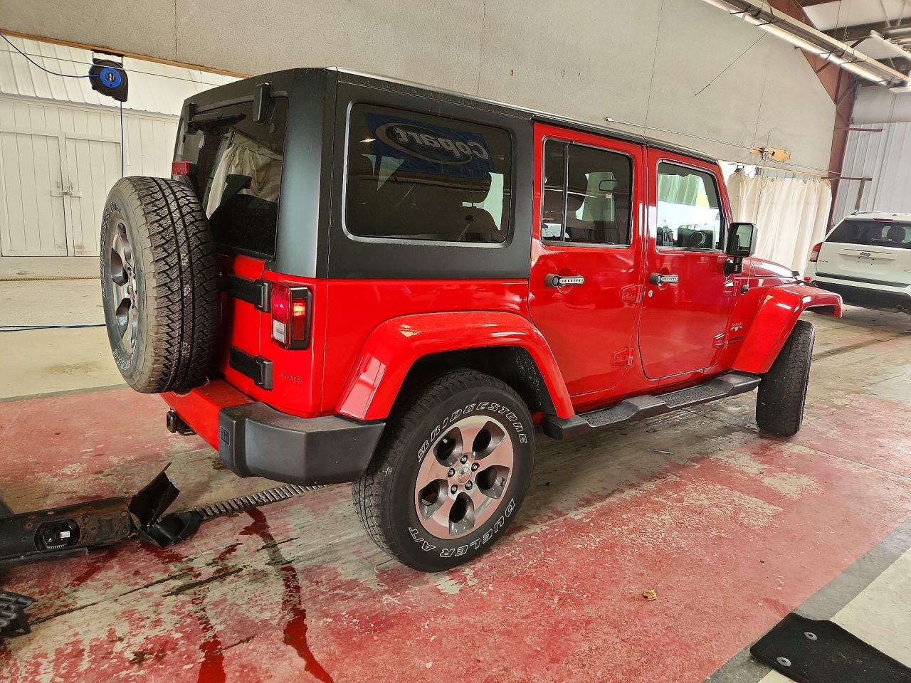 2017 JEEP WRANGLER UNLIMITED SAHARA — снимка 3