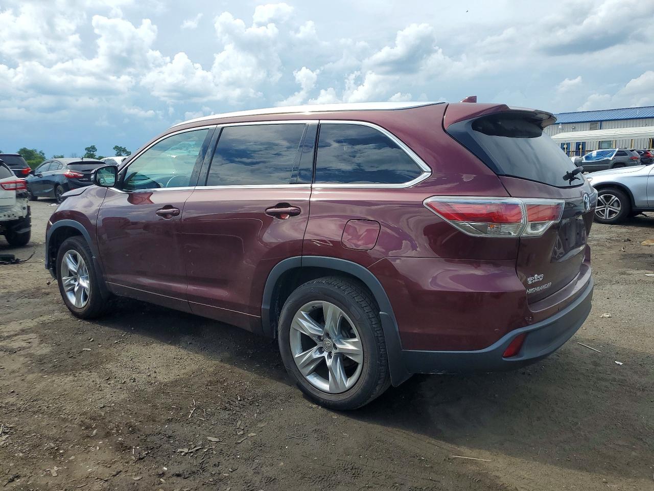 2015 TOYOTA HIGHLANDER LIMITED — снимка 2