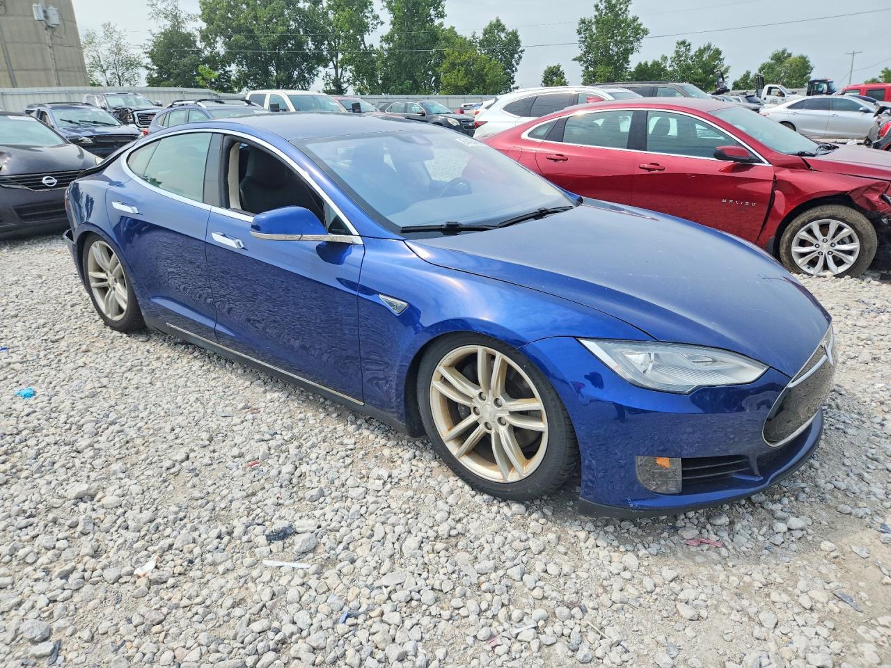2015 TESLA MODEL S — снимка 4