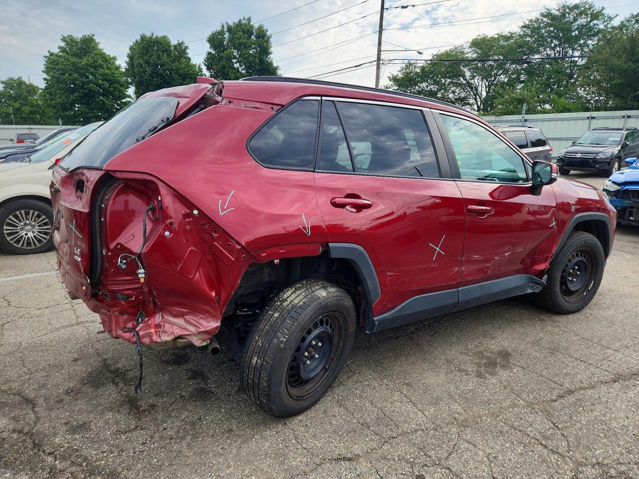 2021 TOYOTA RAV4 LE — снимка 3