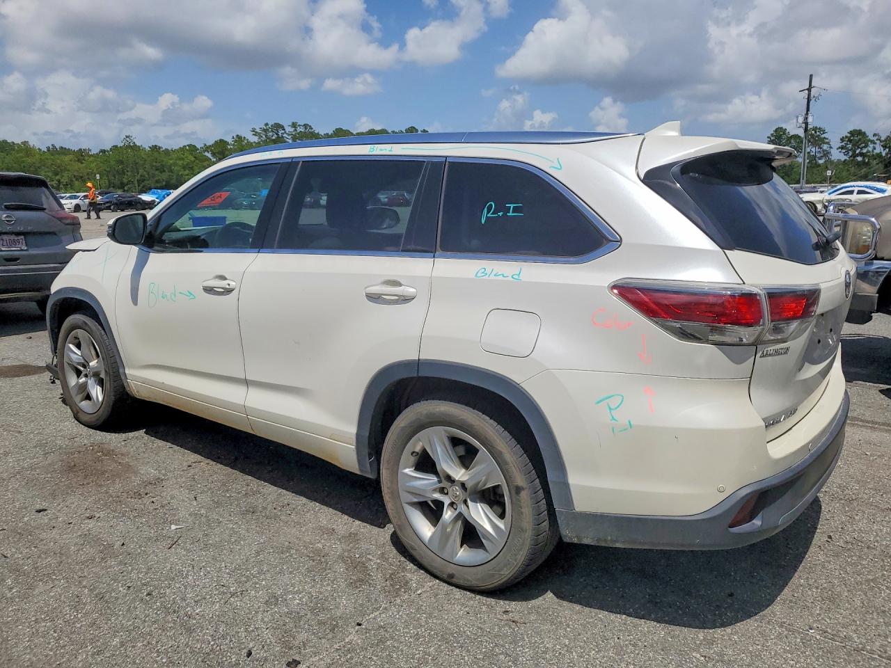 2015 TOYOTA HIGHLANDER LIMITED PLATINUM — снимка 2