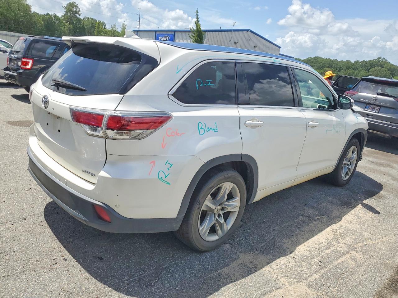 2015 TOYOTA HIGHLANDER LIMITED PLATINUM — снимка 3