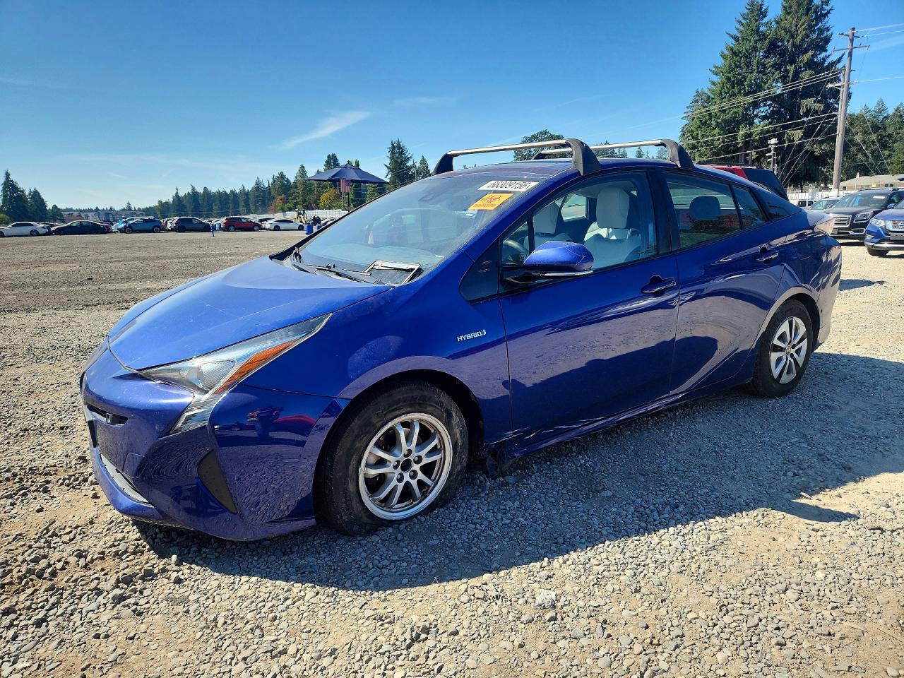2017 TOYOTA PRIUS FOUR