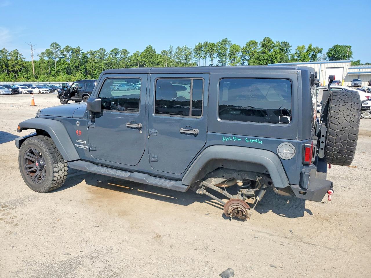 2017 JEEP WRANGLER UNLIMITED SPORT — снимка 2