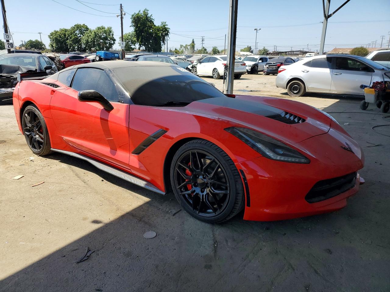 2017 CHEVROLET CORVETTE STINGRAY Z51 1LT — снимка 4